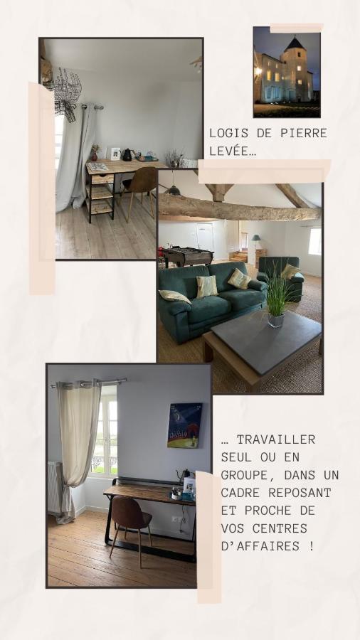 Logis De Pierre Levee Bed & Breakfast Bessines Bagian luar foto