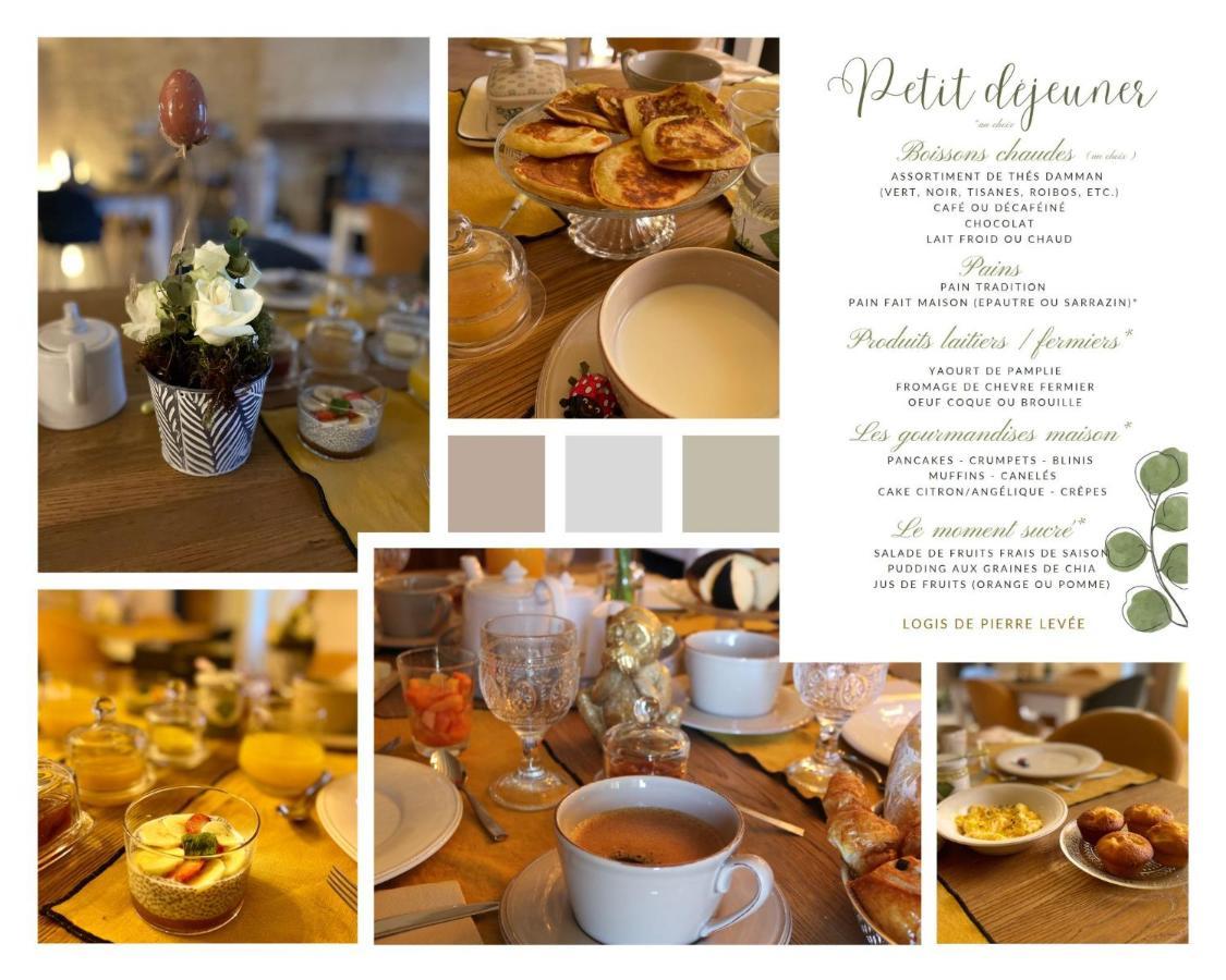 Logis De Pierre Levee Bed & Breakfast Bessines Bagian luar foto